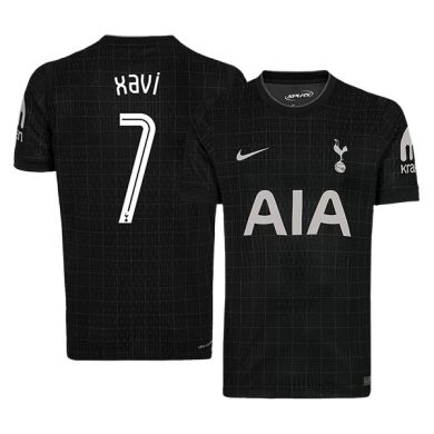 UCL-2025-2026-Tottenham-Hotspur-XAVI-7-Away-Soccer-Jersey