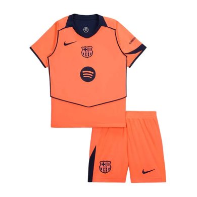 Kids-2025-2026-Barcelona-Third-Soccer-Kit