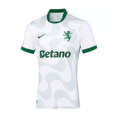 2025-2026-Sporting-Lisbon-Away-White-Soccer-Jersey