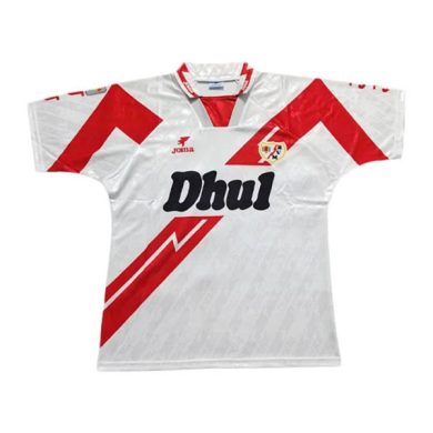 Retro-1994-1995-Rayo-Vallecano-Home-Soccer-Jersey