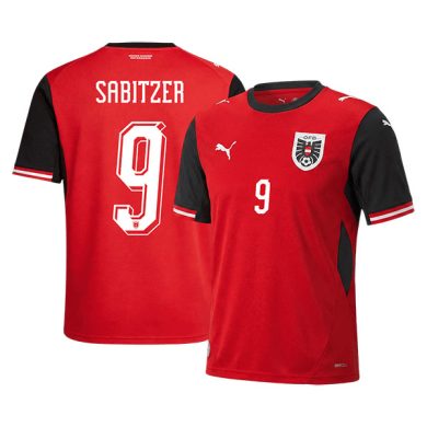 World-Cup-2026-Austria-SABITZER-9-Home-Soccer-Jersey