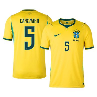 World-Cup-2026-Brazil-CASEMIRO-5-Home-Soccer-Jersey