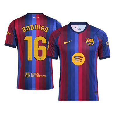 2026-2027-Barcelona-RODRIGO-16-Home-Soccer-Jersey