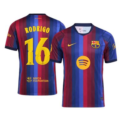 UCL-2026-2027-Barcelona-RODRIGO-16-Home-Soccer-Jersey
